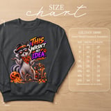 Randy the Raccoon Halloween Sweatshirt thumbnail 14