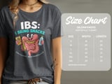 IBS T-Shirt, Funny Gut Health Tee, I Bring Snacks Shirt, Low FODMAP TShirt, High Maintenance Clothing, Digestive System T Shirt, Gut Tee thumbnail 7