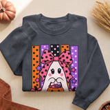 Cute Pink Bow Ghost Tee thumbnail 9