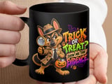 Detective German Shepherd Halloween Mug thumbnail 17