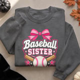 Baseball Sister Tee or Sweatshirt thumbnail 16
