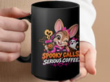 Spooky Calls Serious Coffee Mug thumbnail 15