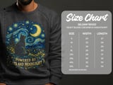 Powered By Cats And Moonlight Tee thumbnail 16
