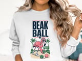 Beak Ball Flamingo Bocce Sweatshirt thumbnail 3