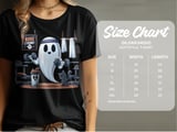 Gym Ghost T-Shirt, Halloween Workout Shirt, Boo Strong Tee, Cute Ghost Lifting Weights, Fitness Ghost Shirt, Halloween Gift, Funny Halloween thumbnail 5