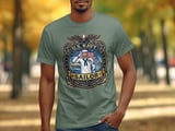 U.S. Navy Sailor T-Shirt, Patriotic American Military Veteran Gift, Honor Courage Commitment Naval Force Tee, Proud Service Member Apparel thumbnail 2