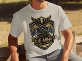 US Army Soldier For Life T-Shirt | Patriotic Military Veteran Gift for Him, Her & Family | American Pride Eagle Graphic Tee Est 1775 thumbnail 8