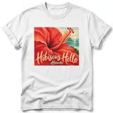 Hibiscus Hello ~ Comfort Colors Premium Tee thumbnail 9