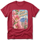 Gogh Hollyhock ~ Comfort Colors Premium Tee thumbnail 2