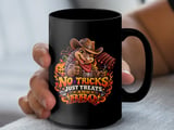 No Tricks Just Treats and BBQ Mug thumbnail 11