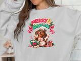 Merry and Bright Dachshund Tee thumbnail 10