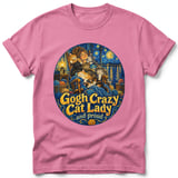 Gogh Crazy Cat Lady ~ Comfort Colors Premium Tee thumbnail 11