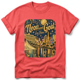 Neon and Gold ~ Comfort Colors Premium Tee thumbnail 3