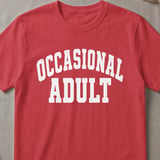 Occasional Adult Collegiate T-Shirt thumbnail 4