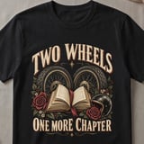 Two Wheels One More Chapter Tee thumbnail 1