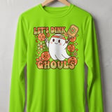 Pickleball Sport-Tek Long Sleeve Tee, Let's Dink Ghouls, Sun Shield Shirt thumbnail 10