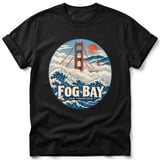 Fog Bay ~ Comfort Colors Premium Tee thumbnail 1