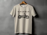 No Life Like Bike Life | Stretch Chopper Cruiser Shirt thumbnail 13