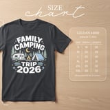 Family Camping Trip 2026 T-Shirt thumbnail 2
