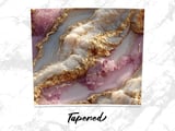 20 oz Pink Agate Tumbler Wrap, Skinny Tumbler Sublimation Design, Straight and Tapered Wrap png, Digital Tumbler, Instant Download thumbnail 4