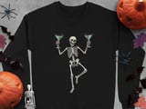Dancing Skeleton Martini Tee thumbnail 7