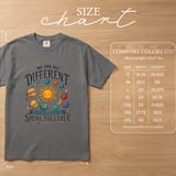Teacher Appreciation Shirt, We Are All Different But In This School We All Shine Together Planets Space Vintage T-Shirt Sweatshirt thumbnail 8