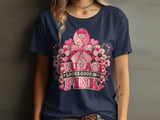 Courage In Pink Faux Patchwork Tee thumbnail 14
