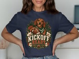 Kickoff Ready Dachshund Football Tee thumbnail 8