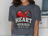 Heart Repaired One Day At A Time Tee thumbnail 5