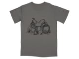 Vintage Western Saddle T-Shirt thumbnail 1