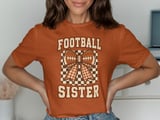 Football Sister Tee or Sweatshirt thumbnail 10