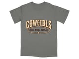 Cowgirls Ride Work Repeat Tee thumbnail 1