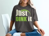 Pickleball Comfort Colors Shirt, Just DINK It, Vintage Graphic Tee Retro Court Player Outfit and Dinker Gift Top thumbnail 3