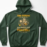 Pickleball Gildan Fleece Hoodie, Some Grandpas Take Naps Real Grandpas Play Pickleball (Then Take a Nap), Court Pullover thumbnail 5