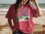 Beach Party T-Shirt, Coastal Summer Vacation Tee, Ocean Waves Design thumbnail 4