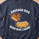 Sausage Dog High Dive Champ Tee thumbnail 6
