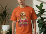 Dog Mom Cuban Link Chain Collar Tee thumbnail 11