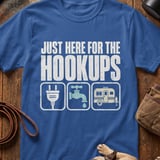 Just Here for the Hookups T-Shirt thumbnail 5