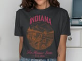 Indiana The Hoosier State EST.1816 T-Shirt thumbnail 13