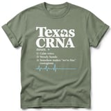 Texas CRNA Definition Tee thumbnail 2