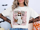 Boo-Jee Ghost Leopard Chic T-Shirt thumbnail 2