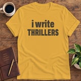 I Write Thrillers Softstyle Tee thumbnail 5