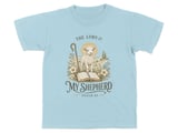 The Lord Is My Shepherd Psalm 23 Bible Verse Christian Youth T-shirt, Vintage Lamb Religious Faith Graphic Tee thumbnail 4
