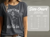 Keep Calm and Rattle On Tee thumbnail 21