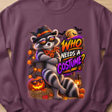 Randy the Raccoon Halloween Sweatshirt thumbnail 16