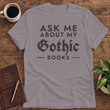 Ask Me About My Gothic Books Softstyle Tee thumbnail 6