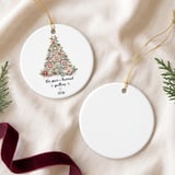 Quilter Christmas Ornament 2026, Year I Learned Quilting Keepsake, Patchwork Tree Sewing Gift, Holiday Tree Decor for Crafters thumbnail 4