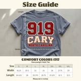 919 Cary North Carolina Tee thumbnail 11