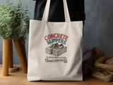 Concrete Slippers Tote Bag thumbnail 3