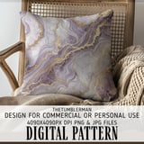 Purple Gold Marble Tumbler Design, Digital Paper, Watercolor Background, Floral Scrapbook, Junk Journal, Printable Tumbler Png, Digital thumbnail 5